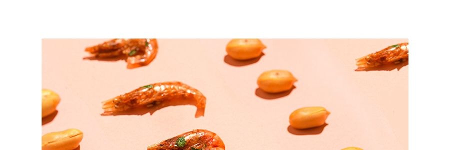 Cacahuètes épicées aux crevettes séchées, 96.4g
