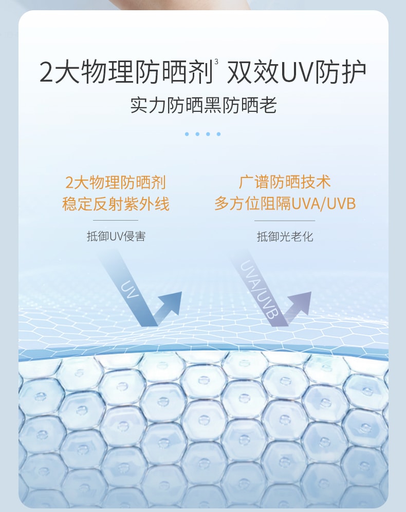 【中國直郵】袋鼠媽媽 孕婦專用物理防曬乳隔離霜 40g (應採兒推薦)