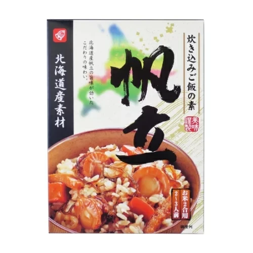 【日本直邮】 北海道 ベル食品  带子肉什锦饭 煮饭料 170g X2盒 地道日本味道