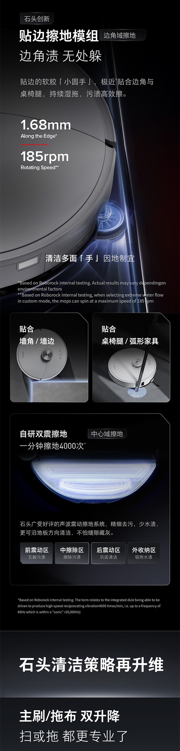 【夏促来袭】石头科技自清洁扫拖机器人S8MaxV Ultra