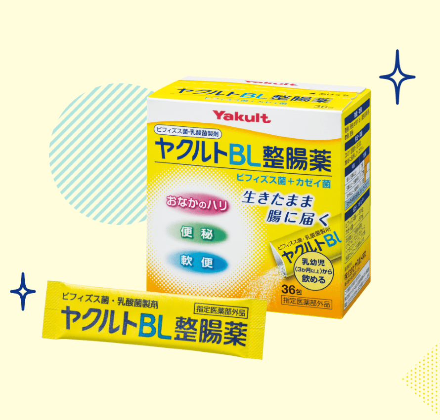 【日本直邮】YAKULT养乐多益生菌BL整肠药调理肠胃粉末36包生后3个月可用