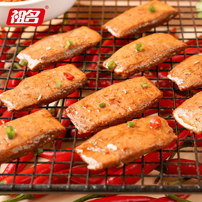 【中国直邮】 祖名 素肉豆干手撕素牛排素牛肉豆腐干辣条零食小吃休闲食品混合口味10g*20包