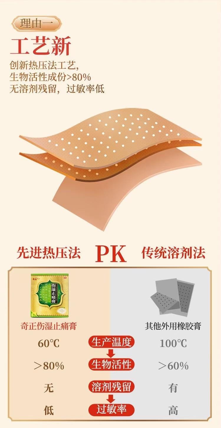  奇正藏藥 傷濕止痛膏 6貼裝祛風濕 活血止痛 風濕性關節炎 關節腫痛