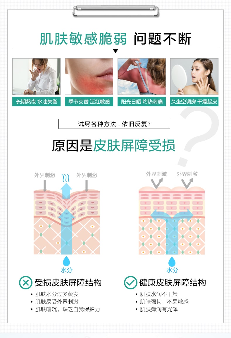 [中国直邮]玉泽(Dr.Yu) 皮肤屏障修护保湿水 温和补水 舒缓保湿 安心修护 温和无添加 200ml 1支装