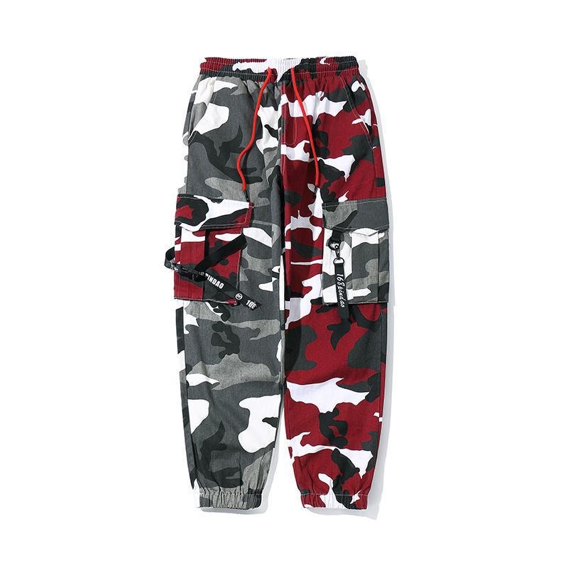 NIEPCE Double Color Camo Jogger Pants Grey Camouflage XL 1 Piece
