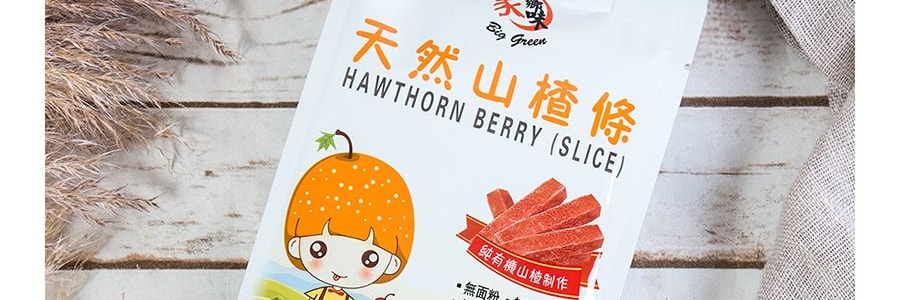 家鄉風味 天然山楂條 120g