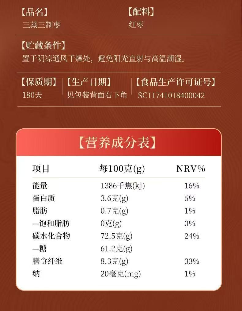 Remove The Peel And Core Red Date 150g