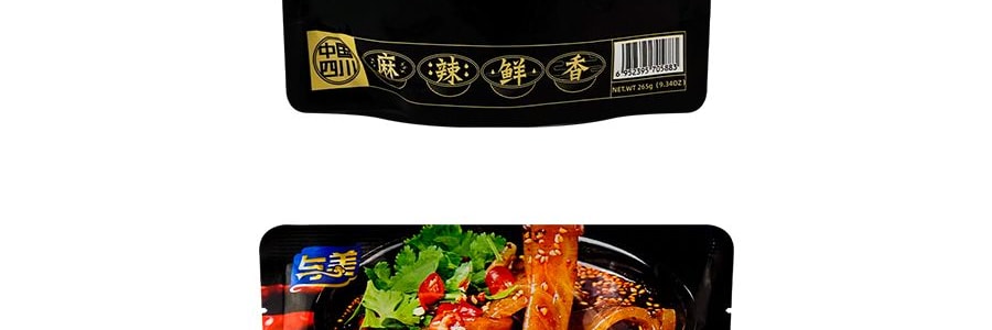 【四川味道】與美 火鍋寬粉 宵夜速食麻辣火鍋粉 265g