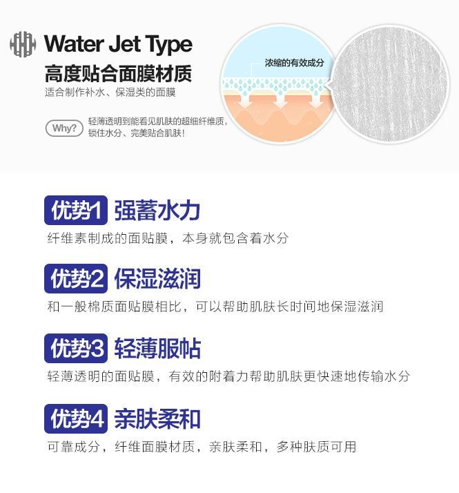 2019新版韩国DR.JART+ 水动力活力水润面膜 1片入