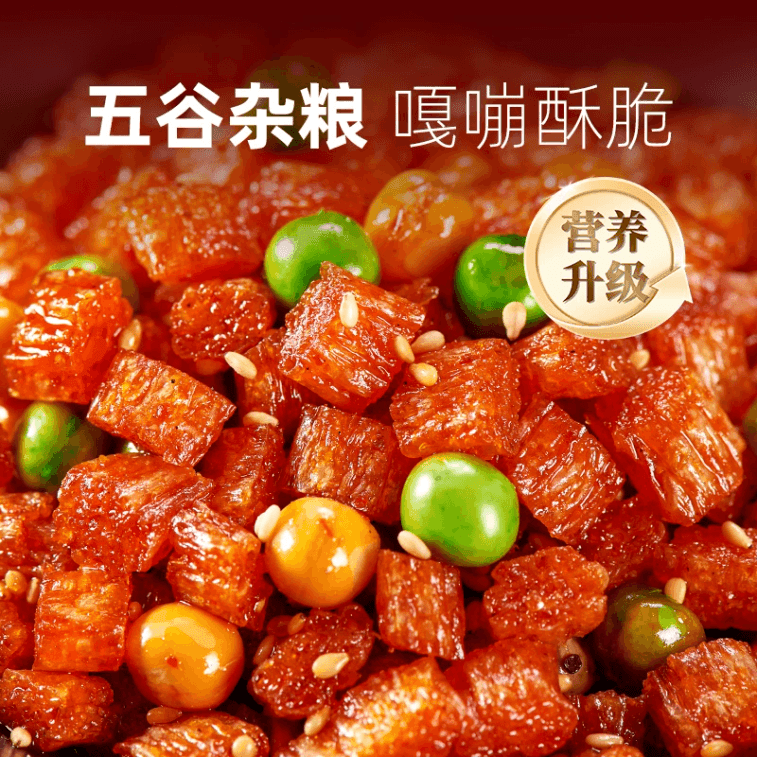 【中國直郵】 佳龍 五穀雜糧辣條 辣小點心 12g*5包