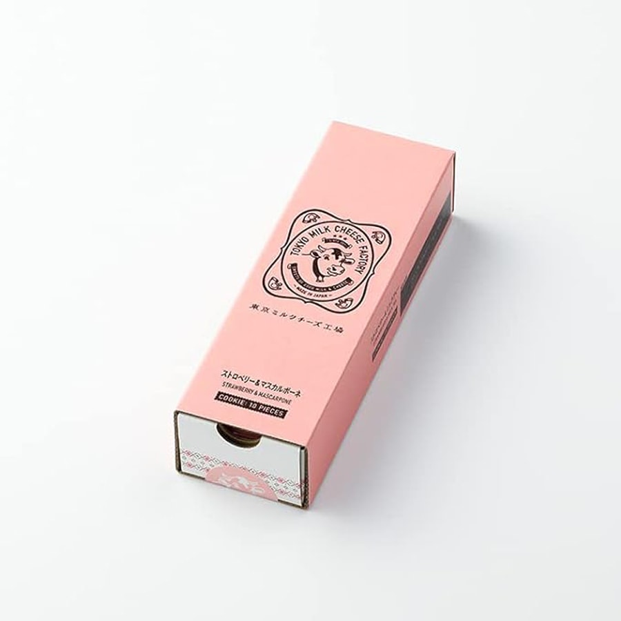 【日本直邮】日本 TOKYO MILK CHEESE FACTORY 东京牛奶芝士工厂 草莓芝士饼干 10枚装