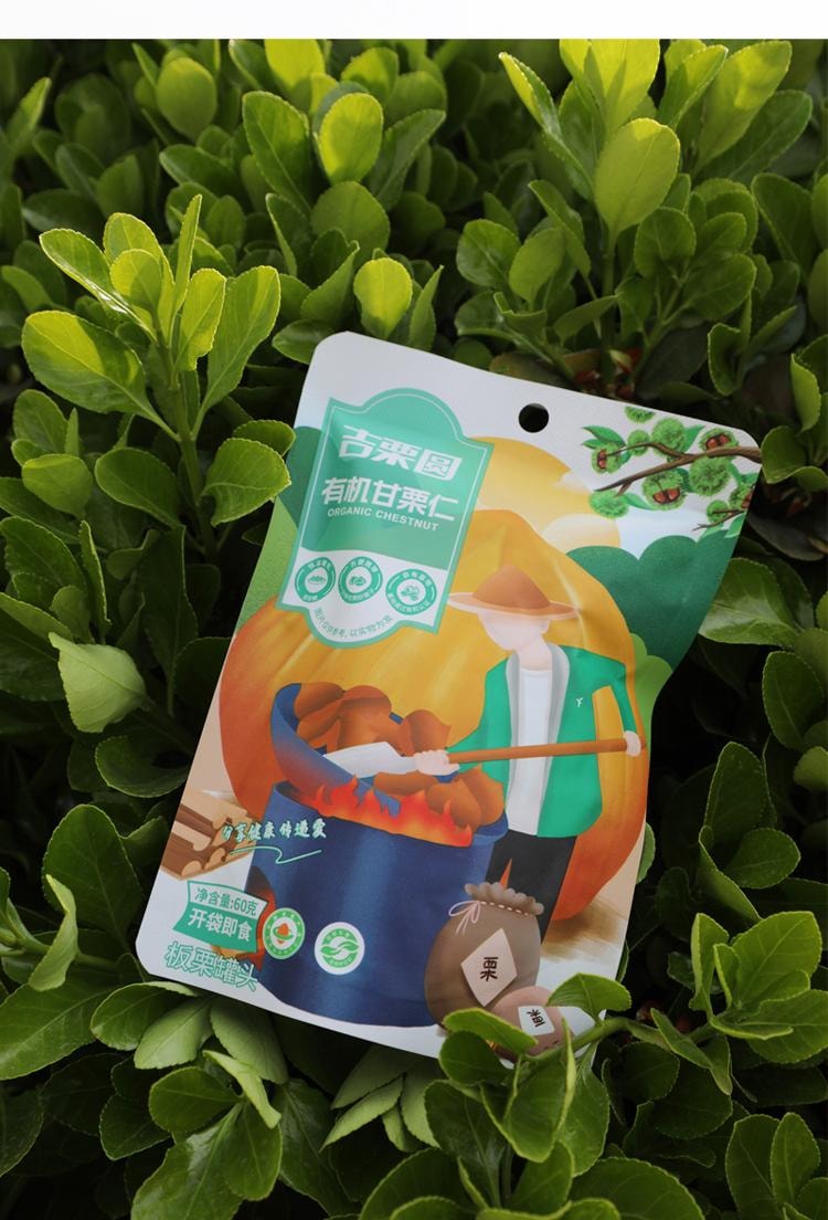 Organic chestnut kernels  60g