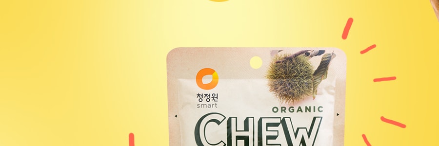 韓國CHUNGJUNGONE清淨園 有機嚼享天然烤栗子 80g