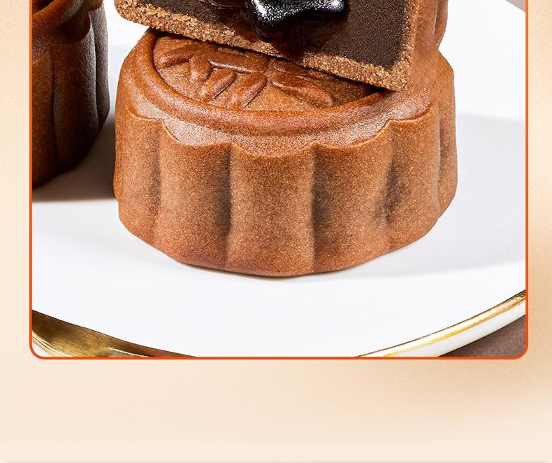 【中国直邮】 臻味坊 鲜品星悦中秋月饼礼盒  665g   奶黄芝士流心中秋送礼长辈