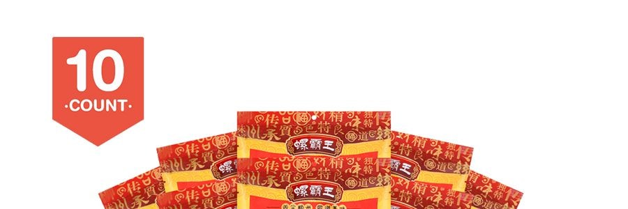 螺霸王 柳州螺螄粉 原味 280g * 10包入