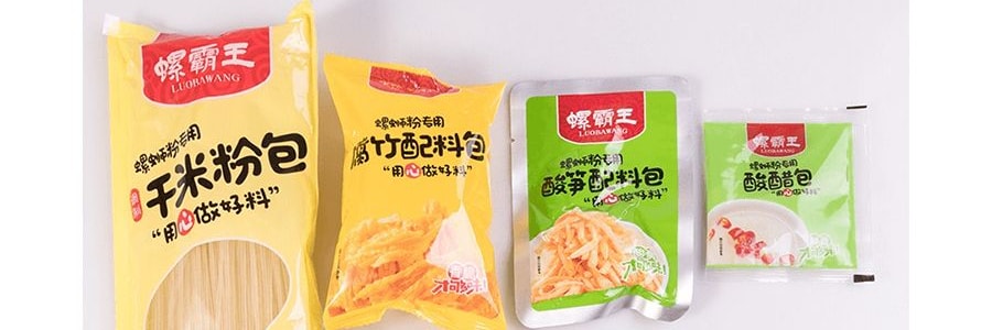 螺霸王 柳州螺螄粉 原味 280g * 10包入