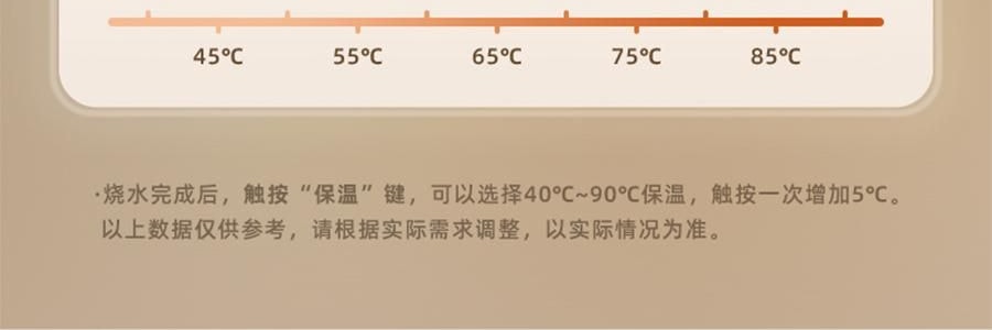 BEAR小熊 元氣小水吧 智慧不銹鋼電水瓶即熱飲水機 3.0L 白色