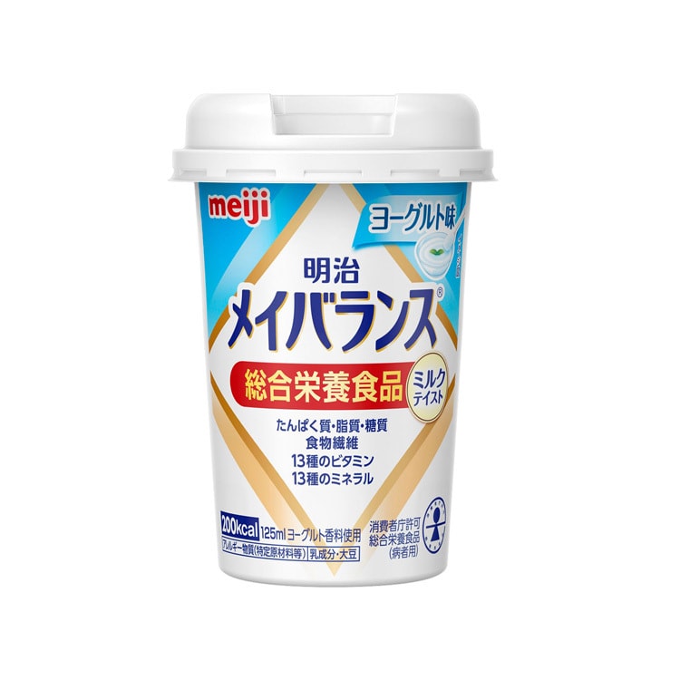 【日本直邮】MEIJI明治 明倍滴mini饮料补充六大营养元素 酸奶味 125ml