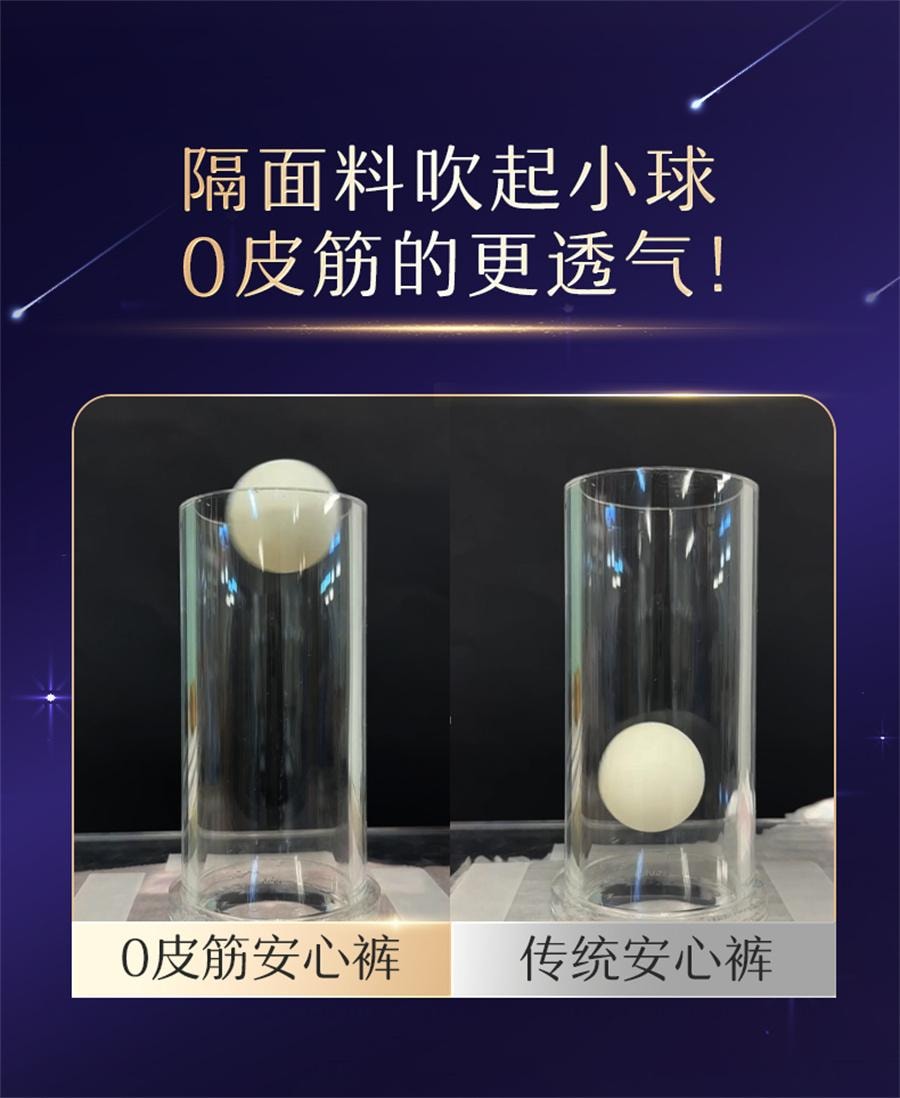 【中国直邮】 日本 尤妮佳 苏菲 超熟睡安心裤 0皮筋敏感肌防漏超薄量大夜用裤型卫生巾安睡裤 XL码2条/1包