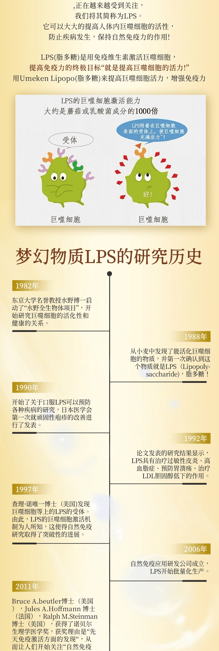 【日本產】 UMEKEN Lipopo脂多醣 30包 一個月用量 【日本黑科技LPS喚醒免疫細胞🧬自帶防護力UP! 】【喚醒身體自癒力的秘密】【輕鬆養出不感冒體質🙌!】