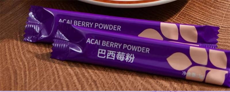 【中國直郵】 兵王的炊事班 巴西莓粉花青素小包裝果蔬減低脂纖維沖泡女代餐飲品 10條/包