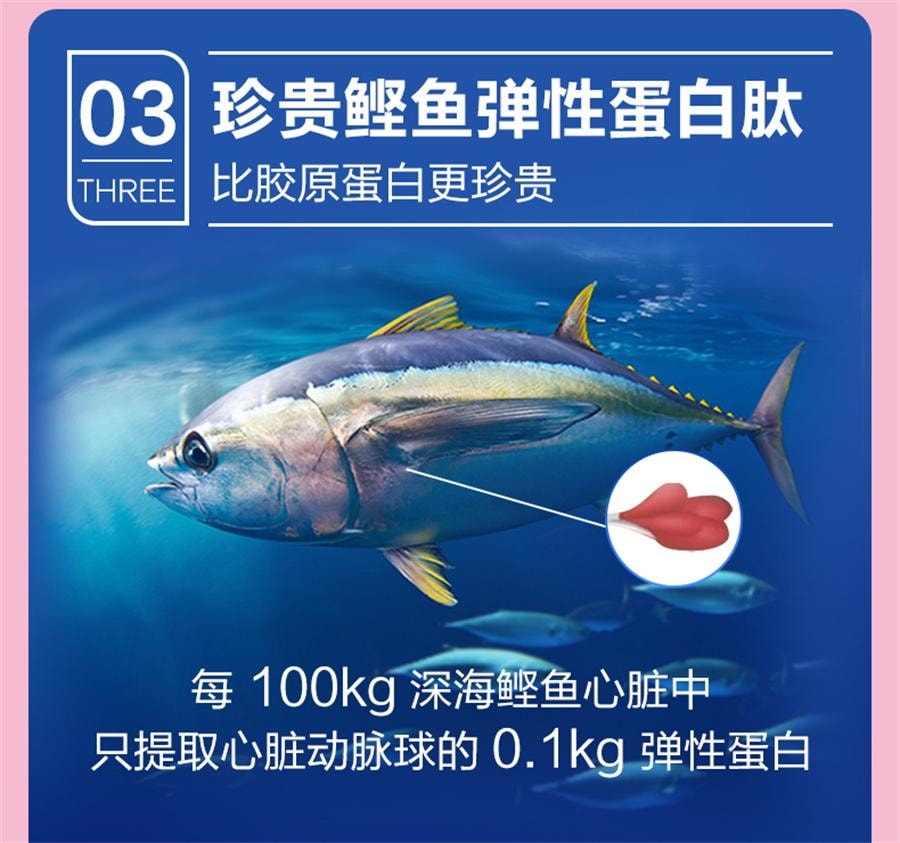 【中国直邮】 999 桃白白胶原蛋白肽弹性蛋白果汁饮品 口服液小分子肽液态饮胶原精华饮300ML/盒