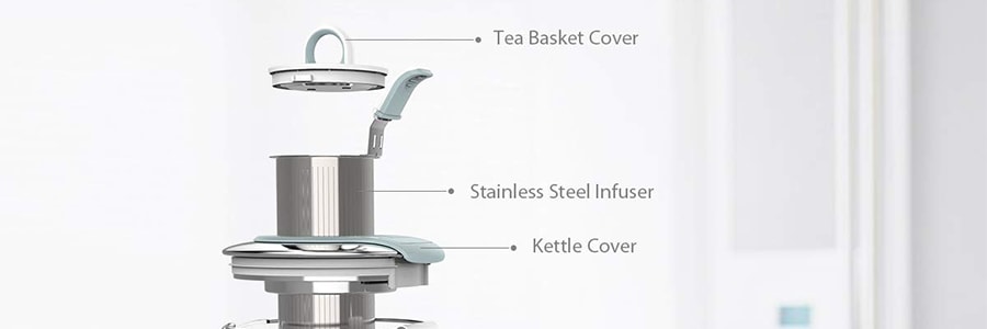 Buydeem Kettle Cooker Health-Care Beverage Maker Tea Maker K2763 120V / 1000W Wi