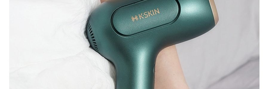 K·SKIN金米 IPL冰點除毛儀 99萬發閃光燈 全身除毛 #墨綠色 KD506A【張柏芝代言】