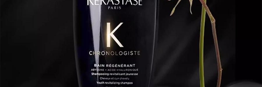 KÉRASTASE卡诗 海源黑钻洗发水 250ml 头皮水润焕活 5倍滋养发丝【香软丝滑秀发】