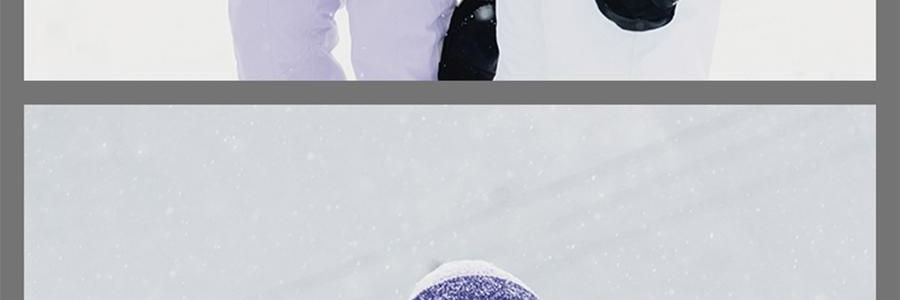 BENEUNDER蕉下 女士轻量滑雪裤 雪地玩雪徒步裤子 沁柔白 170/76A(XL)