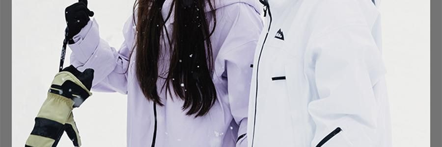 BENEUNDER蕉下 女士轻量滑雪裤 雪地玩雪徒步裤子 沁柔白 170/76A(XL)