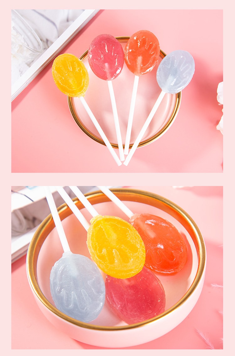【日本直郵】FUJIYA 不二家 限時 混合水果口味 護齒果汁棒棒糖 20支入