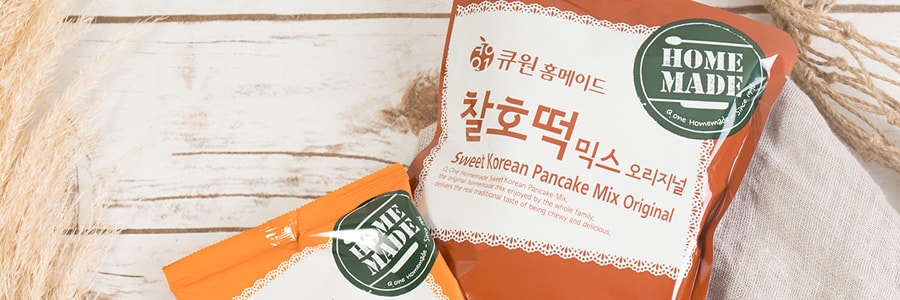韓國QONE 韓式鬆餅預拌粉 原味 550g