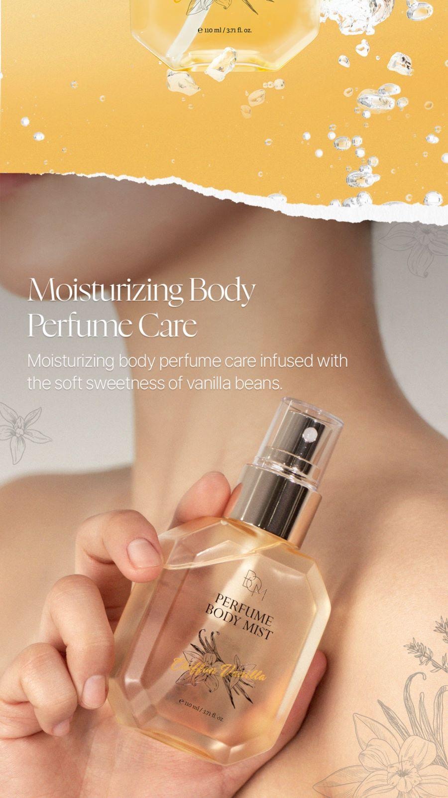 韓國 BOM 香水浮光流瑩女士持久留香純欲香草香氛 噴霧 110ml