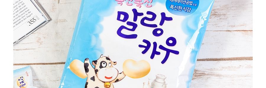 韓國LOTTE樂天 牛奶糖 原味 158g