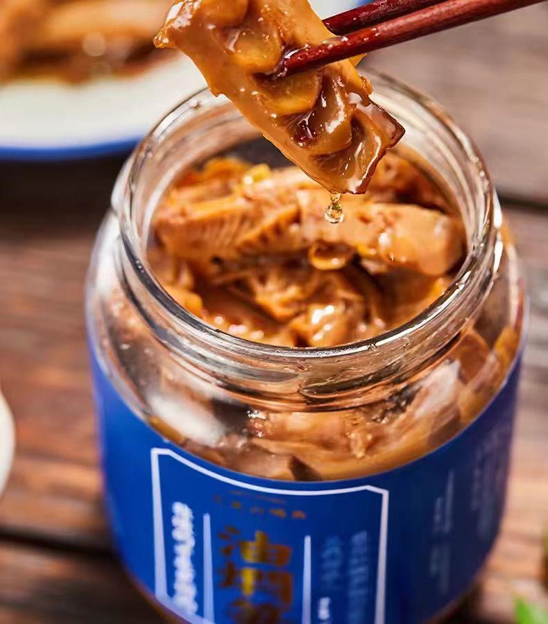 【中国直邮】 三关六码头 油焖笋 下饭菜 360g*1罐