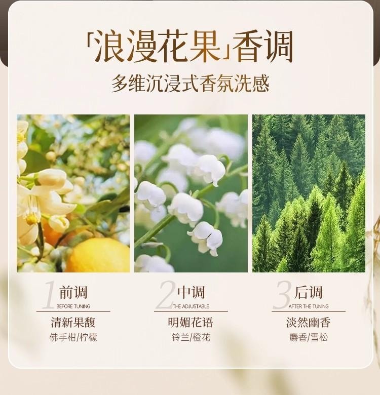 魔立柔 【告别枯草发 顺滑不卡梳】果油丝滑柔顺洗发乳大瓶500ML 头发顺滑不毛躁 柔顺亮泽 花萃持久留香72小时洗发水【金雅铉强烈推荐】