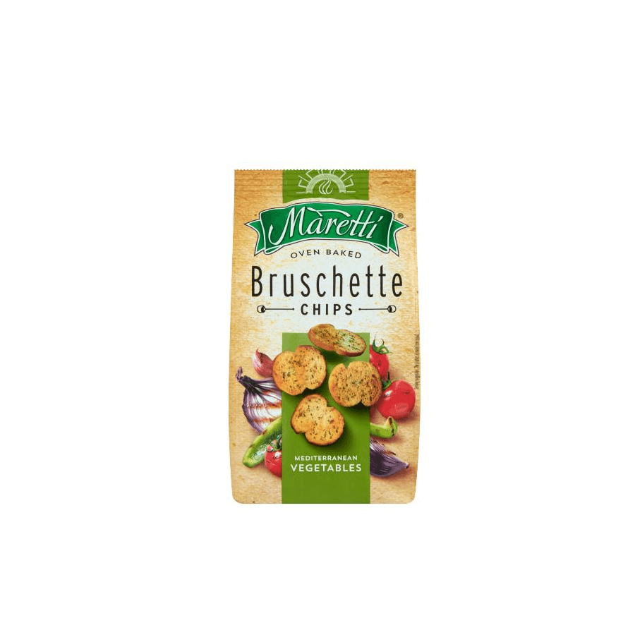 Bruschette Chips Mediterranean Vegetables Flavour 70g