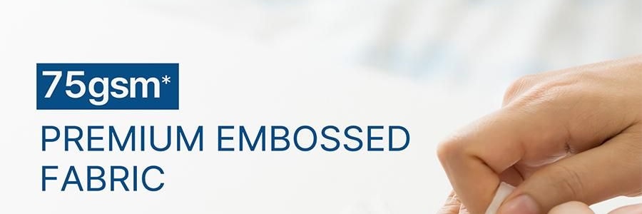 韩国BEBESUP SIGNATURE宝宝湿巾 手口湿巾 经典系列 带盖 70抽 BLUE系列【超值3包】