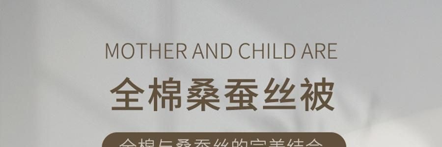 YUNYU芸裕家居 「芸緞絲語」臻選全棉桑蠶絲被子 夏涼被 高品質A類100%桑蠶絲 220cm×240cm