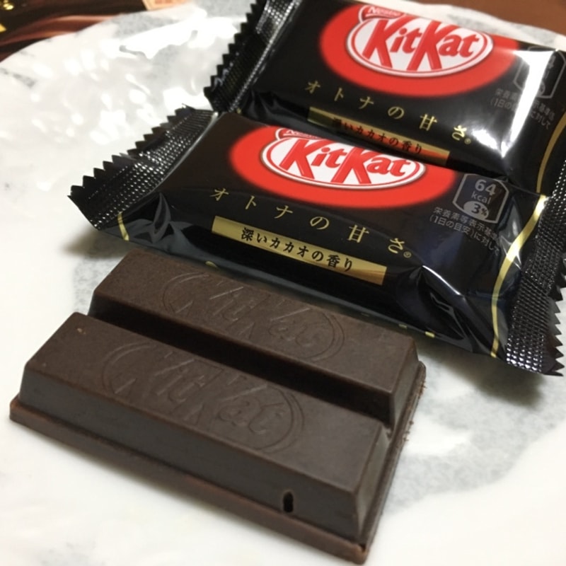 【日本直效郵件】KIT KAT 超濃鬱黑可可口味巧克力威化 11片裝