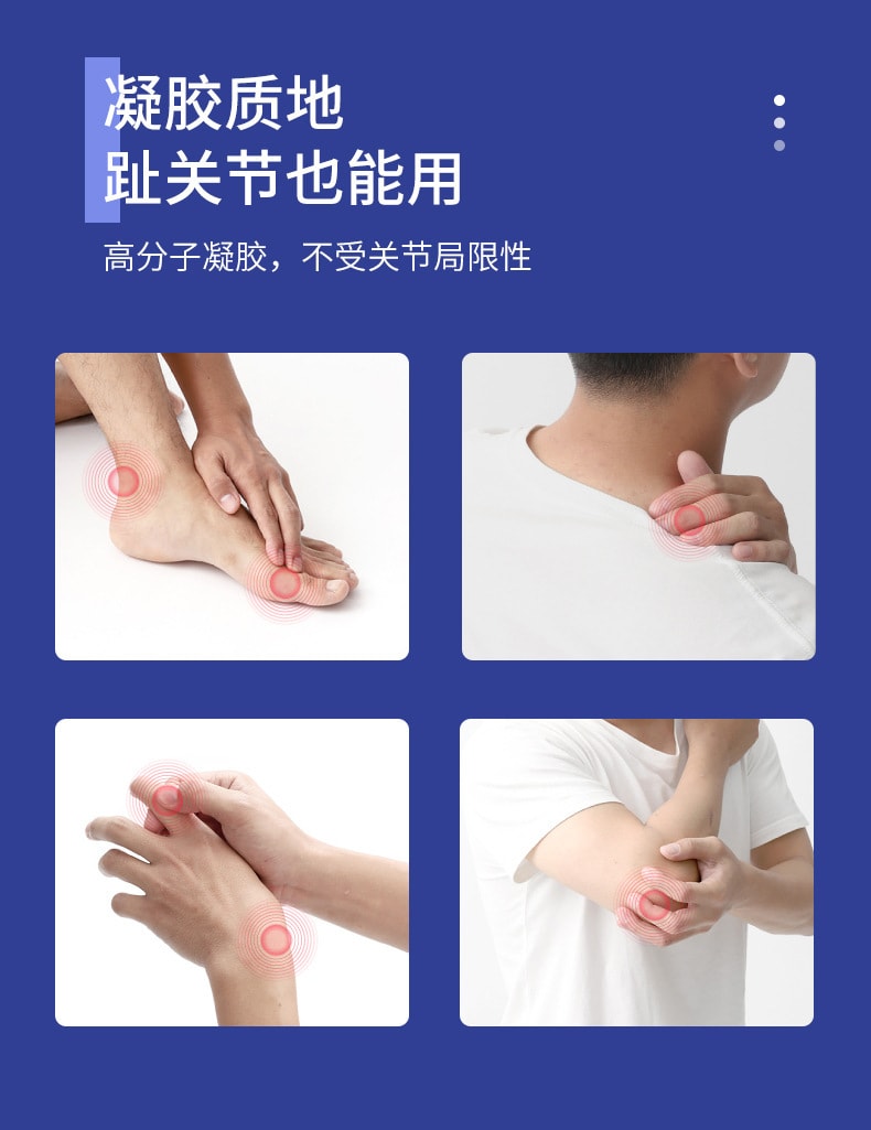 【中国直邮】健医师 痛风型退热凝胶 适用于手脚趾疼关节膝盖疼痛酸麻 20g/盒