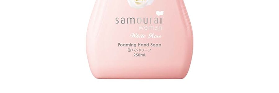 日式SAMOURAI WOMAN 泡沫洗手液 白玫瑰口味 250ml