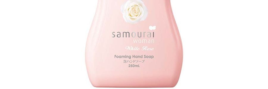 日式SAMOURAI WOMAN 泡沫洗手液 白玫瑰口味 250ml