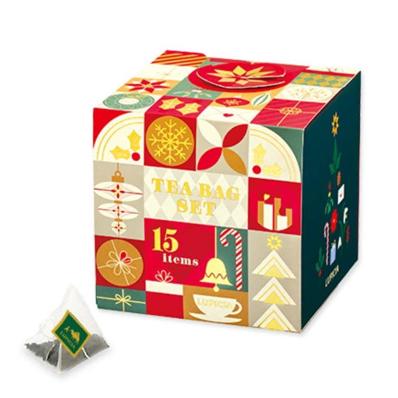 【日本直邮】 日本LUPICIA绿碧茶园 限定 15种茶包礼盒 15种口味各1包 共15包