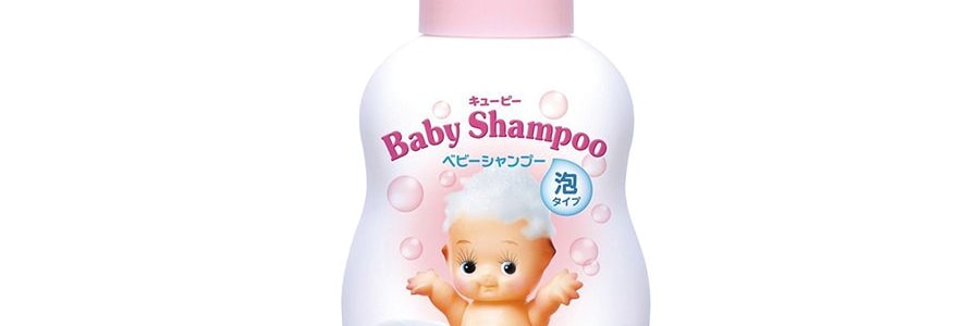 日本COW牛乳石鹼共進社 丘比嬰兒泡泡洗髮精 350ml