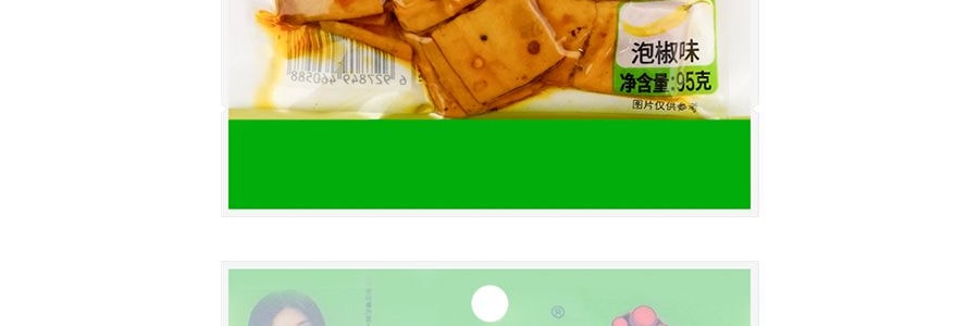 徽記 好巴食 南溪豆乾 泡椒口味 95g