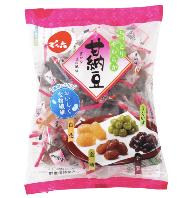 【日本直郵】DENROKU天六 甘納豆 4種蜜餞香甜豆類 最新款180g