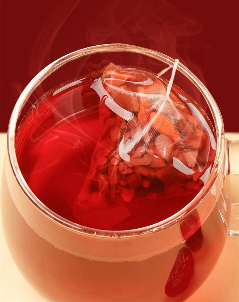 【中国直邮】 杏林草堂 五红茶红糖红枣枸杞红米红豆五红汤茶包冬天热泡养生茶女 120g