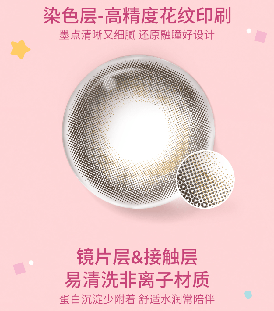 【中國直郵】 moody 美瞳半年拋 甜心系列 草莓舒芙蕾1片裝 (半年拋為1片裝為滿足雙眼佩戴請拍2盒) -0(0)